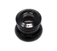 Deda Classic Semi-integrated Headset Silver 1 1/8 / 1.5´´ 1 1/8 / 1.5´´ Black Polish
