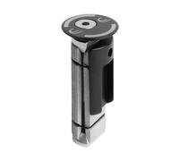 Deda Elementi D-Shape Expander Fork Bung with Top Cap, Black, 60mm