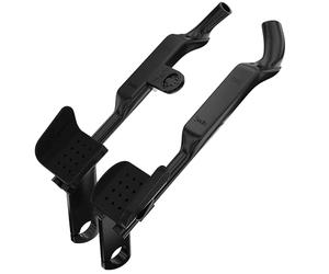 Deda Elementi FastPro Carbon Handlebar Extensions, Black, 410mm, SH Satellite