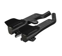 Deda Elementi Jet2 Hydro Handlebar Extensions, Black, 345mm, Compatible with Shimano Satellite