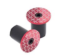 Deda Elementi Loop Bar End Plugs - Red