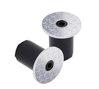 Deda Elementi Loop Bar End Plugs - Silver