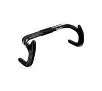 Deda Elementi Omnium Full Carbon Track Handlebar - 31.7 mm Clamp | 105 mm Reach | 120 mm Drop | 10° Flare (32 cm Top / 35 cm Full) UCI-Approved