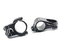 Deda Elementi Parabolica Handlebar Extension Clamps, Black, 31.7mm