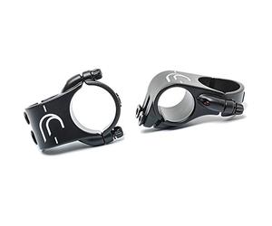 Deda Elementi Parabolica Handlebar Extension Clamps, Black, 31.7mm