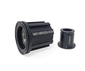 Deda Elementi RS/SL Wheels 20T Replacement Freehub Body, Campagnolo N3W 13 Speed, Black