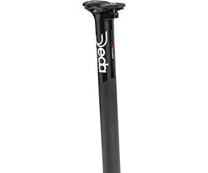 DEDA-ELEMENTI Zero100 0MM SB/Dritto Seatpost, Ø27.2 Black, Alloy 2014, 350 mm Length, MY19 Tige de selle vélo Mixte Adulte, 27.2