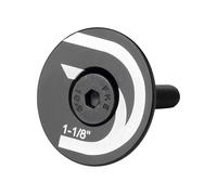 Deda Flat Top Cap & Bolt 1 1/8” - Black