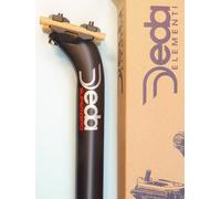 Deda SuperZero Matt. Black ( 2016 ) bicycle seatpin - 31.6mm - NOS