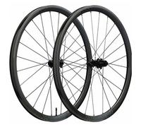 Deda Gera Gravel Carbon Clincher Wheels - Polish on Black 700C