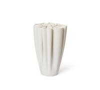 Dedali Vase H25 Off-White