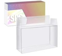 DEDC 3pcs Super-Premium Collection Plastic Protectors Display Box Booster Box Case Thick Booster Box Protector PET Plastic Box Booster Pack case (14.5"*7"*3.5")