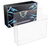 DEDC Clear Plastic Display Box for Mega Charizard X EX and 151 UPC Box 0.7mm Extra Thick PET Protector Storage Box (6)