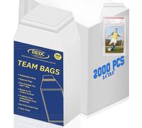 DEDC Psa Slab Sleeves Team Set Bags Graded Card Sleeves Fit Psa Slab Protector for Trading Cards Baseball Sports Rating Boards (2000 Pcs)