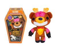 Deddy Bears Blitzer Soft Toy 14cm Coffin Box, Plush Idea Spooky Collectable - 15cm X 8cm Brown X 1