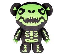 Deddy Bears - Bones Soft Toy 30cm Body Bag, Certificate, Plush Halloween - Indoor Decorations, Props, Spooky Cuddlies Gifts, Creepy Children's and Adults Collectables Bones