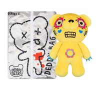 Deddy Bears - Muertobear Soft Toy In Body Bag Plush Certificate Halloween, Birthdays, Spooky Cuddlies Gifts, Creepy Children's and Adults Collectables - 30cm Muertobear