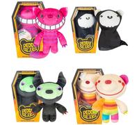 Deddy Bears Soft Toy Halloween Series 1 Complete Pack Of 4 Gift Idea Spooky Collectable - 30cm X 12.8cm