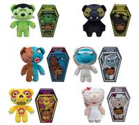Deddy Bears Soft Toy Series 2 Complete Collection Pack Of 6 Plush Halloween, Birthdays, Spooky Cuddlies Gifts, Creepy Children's and Adults Collectables - 15cm