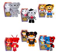 Deddy Bears Soft Toy Series 4 Complete Collection Pack Of 6-30cm Coffin Box, Plush Idea Spooky Collectable