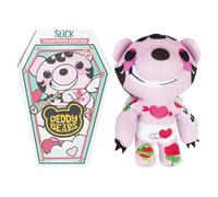 Deddy Bears - Valentines Slick Soft Toy Coffin Box, Plush Idea Spooky Collectable - 15cm X 8cm Multicolour X 1