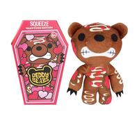 Deddy Bears - Valentines Squeeze Soft Toy Coffin Box, Plush Idea Spooky Collectable - 15cm X 8cm Multicolour X 1