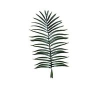 DEDEMCO Artificial Palm Tree Leaves Tropical Plants, 2.6 ft Tropical Greenery Bush Faux Fake Palm Tree Leaf, Simulation Coconut Leaves Artificial Ferns Plant Leaf for Wedding Party Home Kitchen Decor