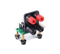 Dedicated 4 Way Audio Terminal Block With Robust Housing For Sound System Connections And Secure Signal Transmission In Home Theater Setups