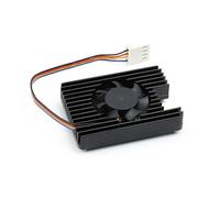 Dedicated All-in-One 3007 Cooling Fan Compatible with Raspberry Pi Compute Module 4 CM4 4-Wire PWM Speed Adjustable with Thermal Tapes