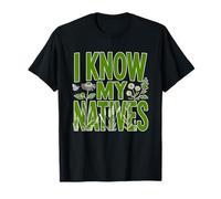 Dedicated Native Plant Gardener Who Identifies Every Local T-Shirt