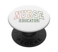 Dedicated Nurse Educator Healthcare Professional PopSockets Adhesive PopGrip
