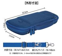 Dedicated Storage Compatible Hori Grip Controller For Nintendo Switch Split Pad Blue [aenllosi Case] Pro/compact (case Only)