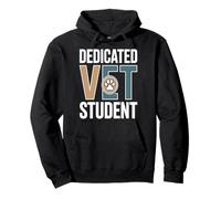 Dedicated Vet Student Veterinary School Pullover Hoodie