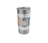 Dedicated Vet Student Veterinary School Stainless Steel Insulated Tumbler