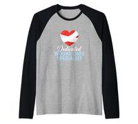 Dedicated Wound Care Specialist Clinical Nursing Nurse Raglan Baseball Tee