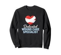 Dedicated Wound Care Specialist Clinical Nursing Nurse Sweatshirt