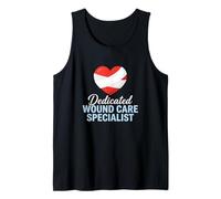 Dedicated Wound Care Specialist Clinical Nursing Nurse Tank Top