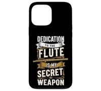 Dedication To The Flute Is My Secret Weapon Music Case for iPhone 13 Pro Max