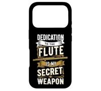 Dedication To The Flute Is My Secret Weapon Music Case for iPhone 17 Pro