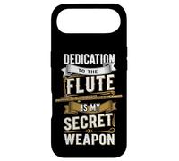 Dedication To The Flute Is My Secret Weapon Music Case for iPhone Air