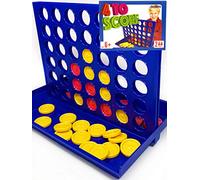 Dedimi 4 to Score Board Connect Game for Kids | 6 spare discs included | Classic Original Four in a Row Gaming | Family Games Set | toy age 6+