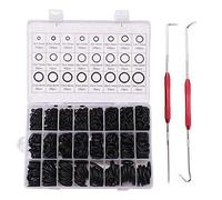 Dedjgoo 1200Pcs High Temperature Resistant Butyl O-Ring Waterproof Seal Set + Oil Seal Driver