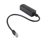 Dedjgoo 2.5G PoE 48V to 24V PoE Converter RJ45 Port, 24V/1A Output for Power Passive 24V Board Devices 100Mbps
