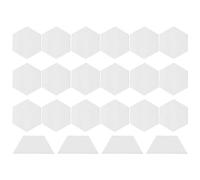 Dedjgoo 22Pcs Surfboard Traction Deck Pad Surf Board Non-Slip Grip Pad Foot Mat Surfing Replacement for Windsurfing Board Boat