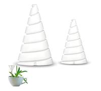 Dedjgoo 2Piece Fibonacci Coil Winding Clips Plastic Coppergarden Tools for Electric Culture Copper Gardening Antenna, Electric Culture Gardening Antenna