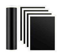 Dedjgoo 4 PCS Black Engraving Marking Paper 39X27cm Color Engraving Paper for Metal, Glass, Ceramics