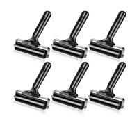 Dedjgoo 6Pcs for Crafting 2.2 and 4 Inch Roller Vinyl Roller Tool for Printing Printmaking Art Crafting Inking Blocks Stamping