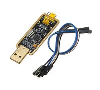 Dedjgoo Compact USB to TTL Serial Adapter for Prototyping Projects | Built with 500 mA self recovery fuse for overcurrent protection, robust plastic case, reliable MCU programming sessions