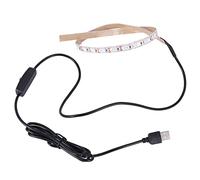 Dedjgoo Disinfection Light Bar 5V USB LED Strip Kill Odors and Safe | ABS plastic housing keeps the unit and safe for fridge, car, bedroom, and baby room while maintaining USB power.
