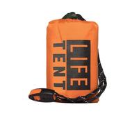 Dedjgoo Emergency Tent 2-Person Portable Shelter for Outdoor Safety Gear | Bright orange outer shell aids rescuers while providing a two-person insulated shelter that remains waterproof reliably.